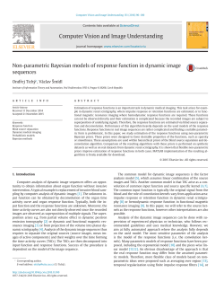 Non-parametric Bayesian models of response function in dynamic