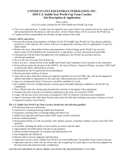 UNITED STATES EQUESTRIAN FEDERATION, INC. 2018