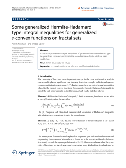 Some generalized Hermite-Hadamard type integral inequalities for