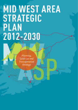 Planning, Land Use and Transportation Strategy