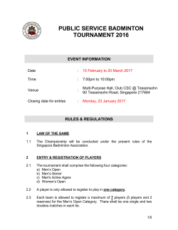 4 tournament - Civil Service Club