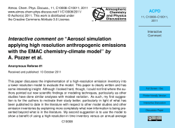by A. Pozzer et al.