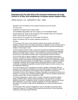 The EU Fundamental Rights Agency in the