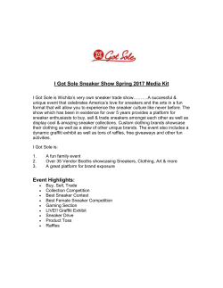 I Got Sole Sneaker Show Spring 2017 Media Kit