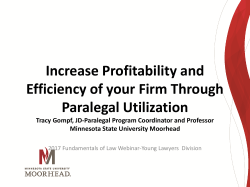 Cost to Firm Scenario 2 - State Bar Association of North Dakota