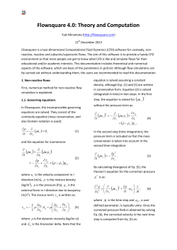 Flowsquare 4.0: Theory and Computation
