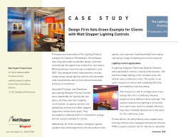 Design firm sets green example for clients with Watt