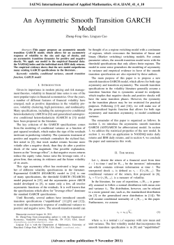An Asymmetric Smooth Transition GARCH Model