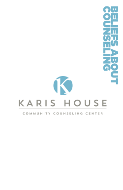 Beliefs About Counseling Booklet