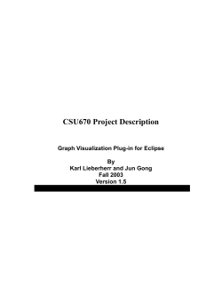 CSU670 Project Description