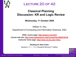 Adapted from slides by S. Russell, UC Berkeley Planning in