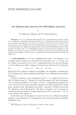 An Atkinson-type theorem for B