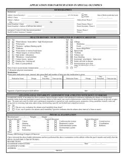 Medical Form