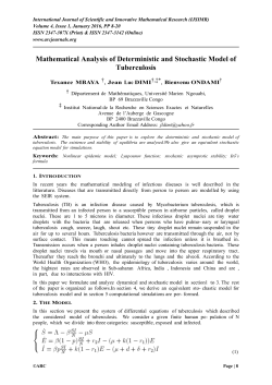 Mathematical Analysis of Deterministic and