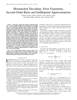 Mismatched Decoding: Error Exponents, Second