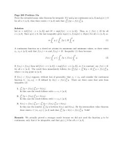 Page 285 Problem 15a Prove the extended mean value theorem for