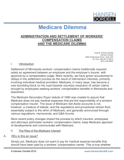 Medicare Dilemma