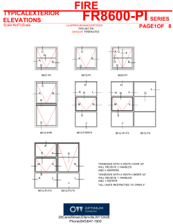 FR8600-PI - Optimum Window