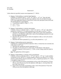 ECE 3040 Dr. Doolittle Homework 4 Unless otherwise specified