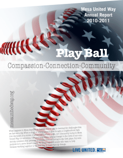 Play Ball - Mesa United Way