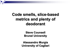 Is a Strategy for Code Smell Assessment Long