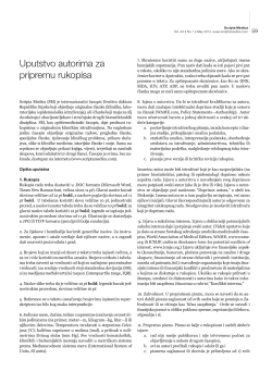 Instruction for contributors