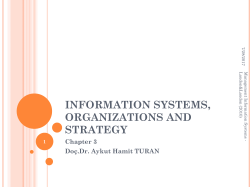Organizations, Management and the Networked Enterprise