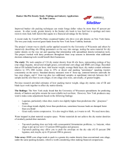 Improved bunker silo packing techniques can retain forage dollar