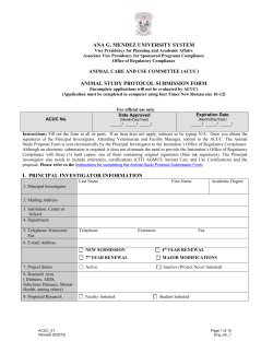 ANA G. MENDEZ UNIVERSITY SYSTEM Vice Presidency for