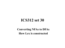 e-closure of a state