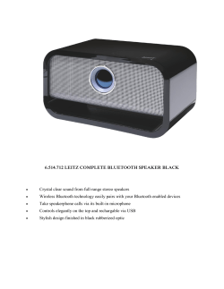 6.514.712 LEITZ COMPLETE BLUETOOTH SPEAKER