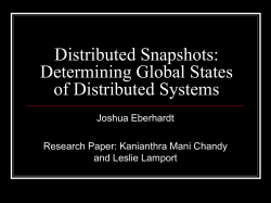 JoshuaEberhart-DistributedSnapshots
