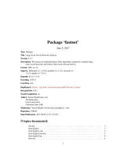 Package `fastnet`