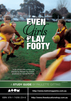 A STUDY GUIDE by PAULETTE GITTINS
