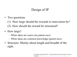 Design of IP