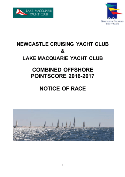 combined offshore pointscore 2016-2017 notice of race