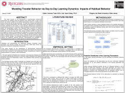 Impacts of Habitual Behavior. Ozlem Yanmaz-Tuzel