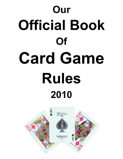 Of Card Game - The Metzkers
