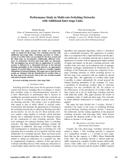 Performance Study in Multi-rate Switching Networks