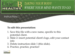 Staff Fitness Sales Presentation 2015