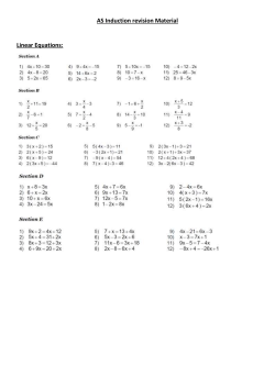 Simultaneous Equations