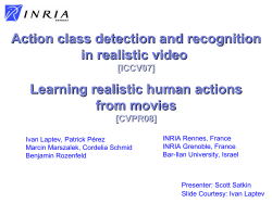Action class detection and recognition in realistic video Learning