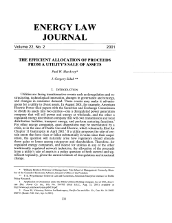 The Efficient Allocation of Proceeds from a
