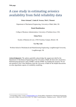 Microsoft Word 2007 - UWE Research Repository