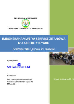 service charter