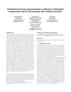 Distributed Greedy Approximation to Maximum