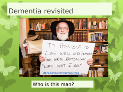 Dementia revisited