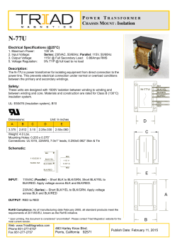 N-77U - All Categories On Triad Magnetics