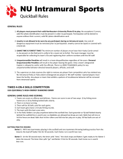 NU Intramural Sports - Northeastern University