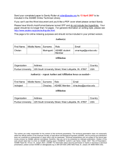Paper No: 200000 - Purdue Engineering